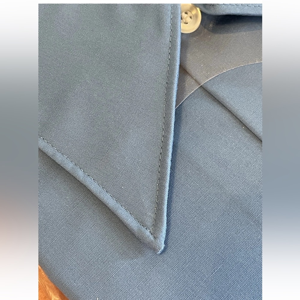 🆕Ginelli Italy men’s Medium 15-15.5 Vintage 1960s Deadstock blue Romeo bell slv - Picture 11 of 13